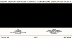 Desktop Screenshot of generaleyewear.com